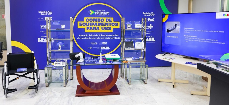 Ministério da Saúde apresenta combo de equipamentos na Marcha dos Prefeitos