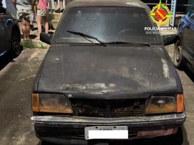 Preso por furto de carro com guincho no Núcleo Bandeirante
