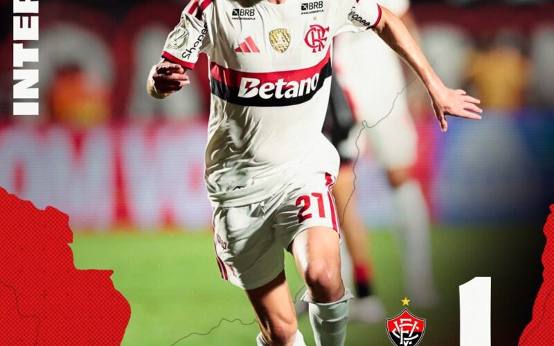 Vitória elimina Flamengo na Copa do Brasil com 2 a 0 no Barradão