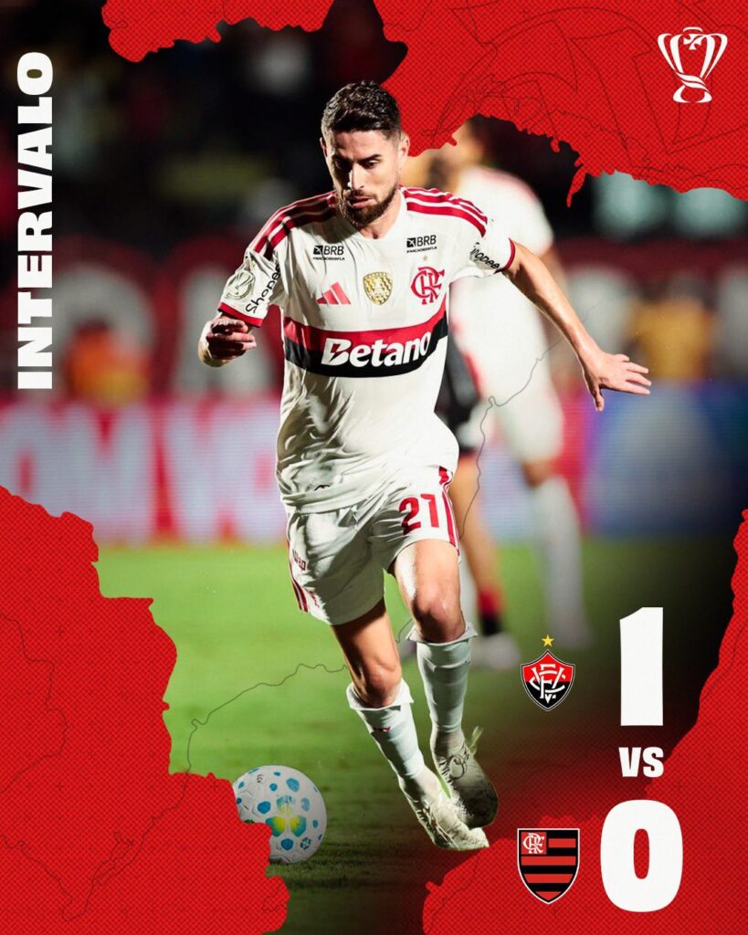 Vitória elimina Flamengo na Copa do Brasil com 2 a 0 no Barradão