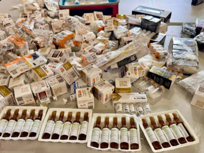 Apreensão de canetas emagrecedoras sobe 1.000% em Foz do Iguaçu