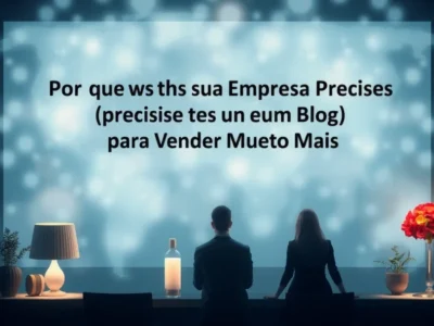 Por que a sua Empresa Precisa de um Blog para Vender Muito Mais