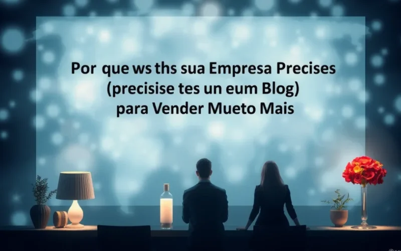 Por que a sua Empresa Precisa de um Blog para Vender Muito Mais