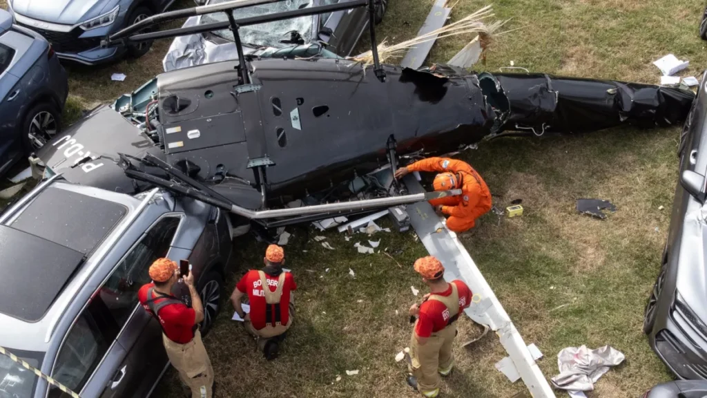 Colisão de helicópteros no Rio: voo visual é apontado como modalidade