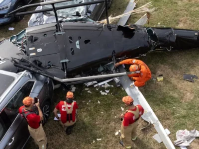Colisão de helicópteros no Rio: voo visual é apontado como modalidade