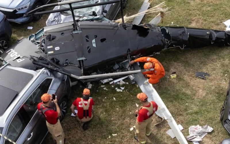 Colisão de helicópteros no Rio: voo visual é apontado como modalidade