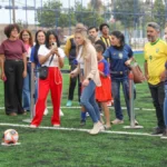 Celina Leão inaugura reformas de campos sintéticos em Taguatinga e Samambaia