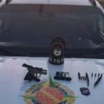 Motorista de app é preso com pistola após ameaçar passageira no DF
