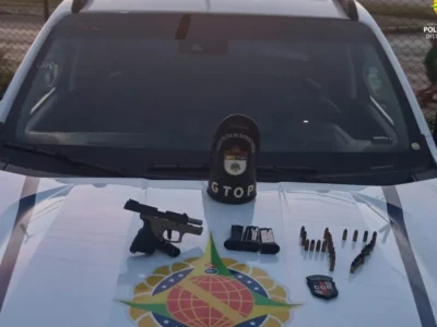 Motorista de app é preso com pistola após ameaçar passageira no DF