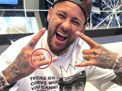 Neymar sem aliança em NY enquanto Biancardi grávida está em Miami