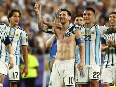 Argentina vence Suíça na prorrogação e enfrenta Inglaterra na semi
