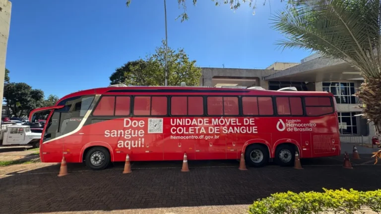 Hemocentro leva coleta de sangue a Ceilândia nesta terça