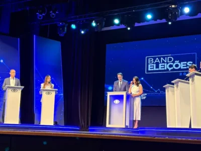 Debate na Band: candidatos se unem contra Celina Leão
